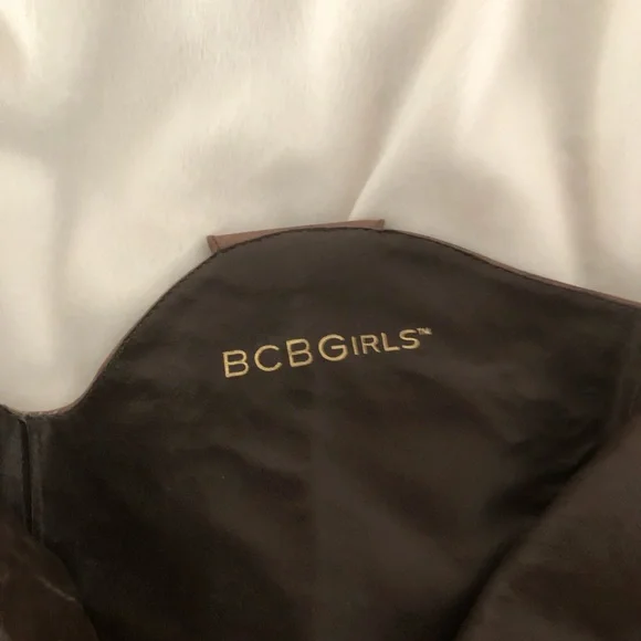 BCBGirls Dark Brown Heeled Boots - Picture 2 of 10